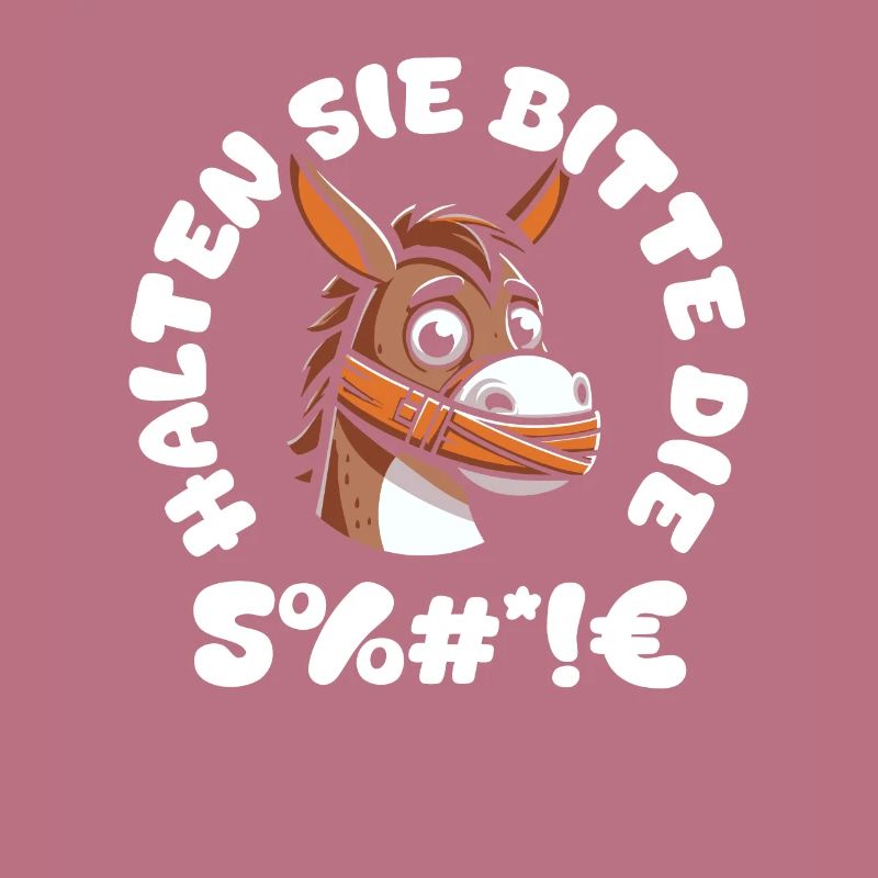 mule donkey please keep your mouth shut