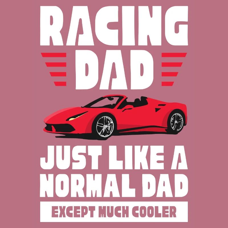 Papa de course comme un design normal mais beaucoup plus cool