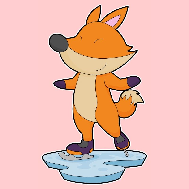 Fox patins à glace