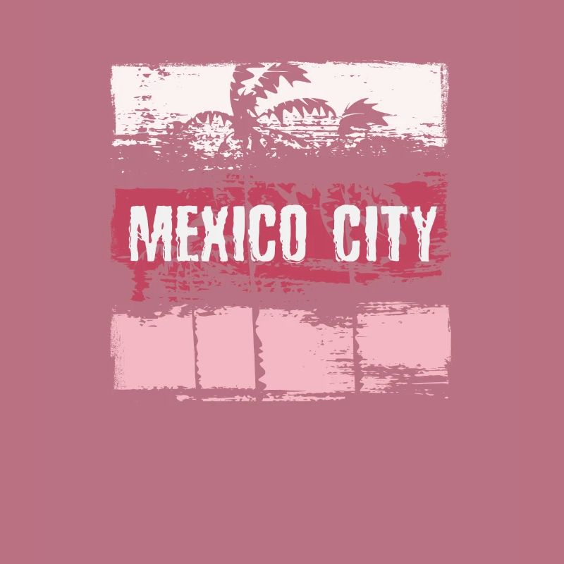 Mexico City Vacation Souvenir Abstract Artistic