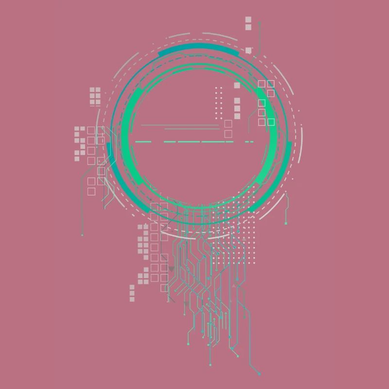 CPU PC PCB Spaceship Code Nerd PC Pixel Coder