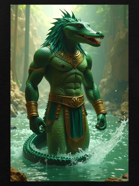 Sobek, krokodillehodet gud i Null