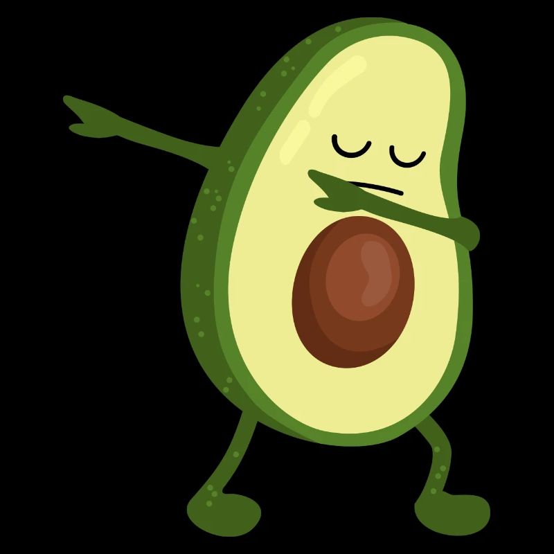 Dabbing Avocado - Dab Dance - Lustig - Cool -Trend