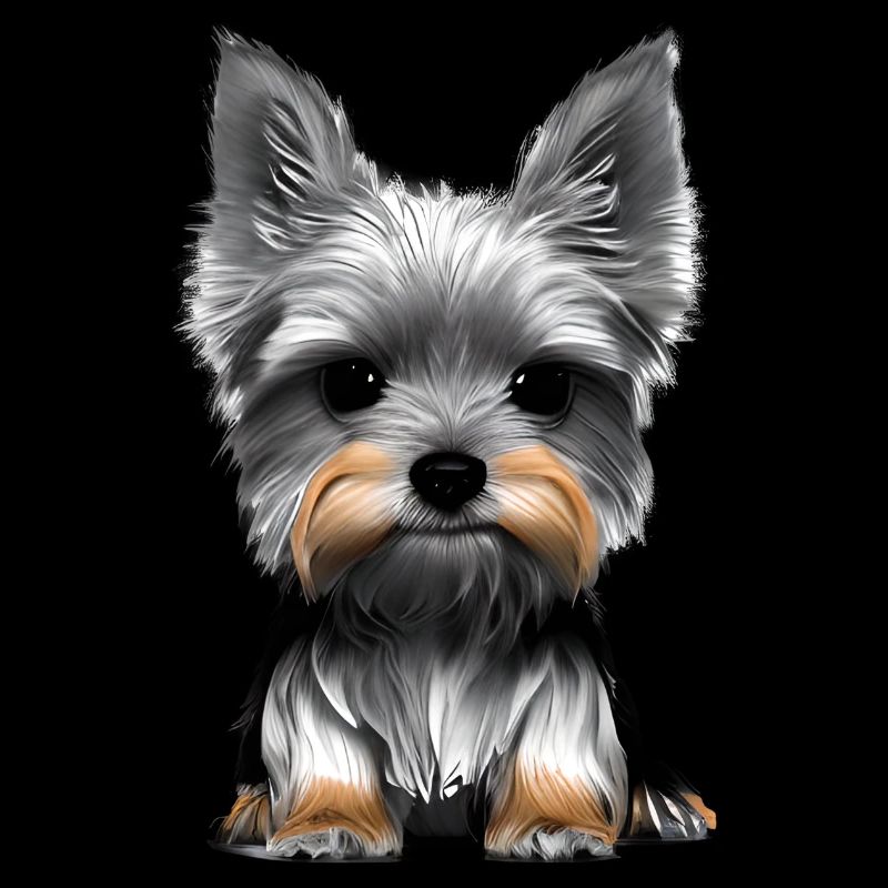 propriétaire de chiot chien Yorkshire Terrier