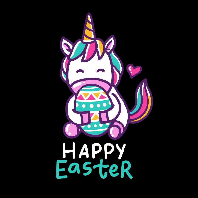 Licorne - Licornes - Cadeau - Joyeuses Pâques