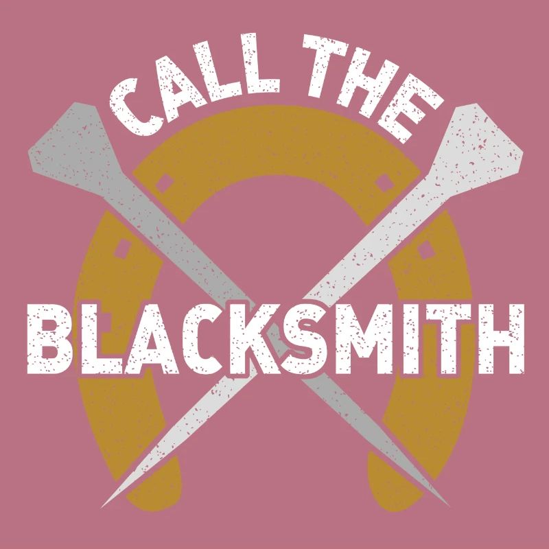 Appelle le maréchal-ferrant - Blacksmith - Forgeron