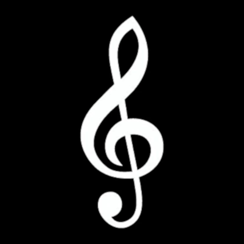 Sheet music key symbol musical note