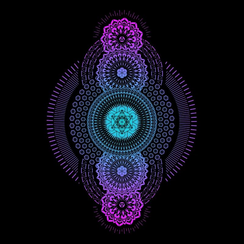 Gradient Geometric Dimension de Metatron