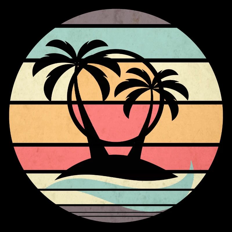 Retro beach