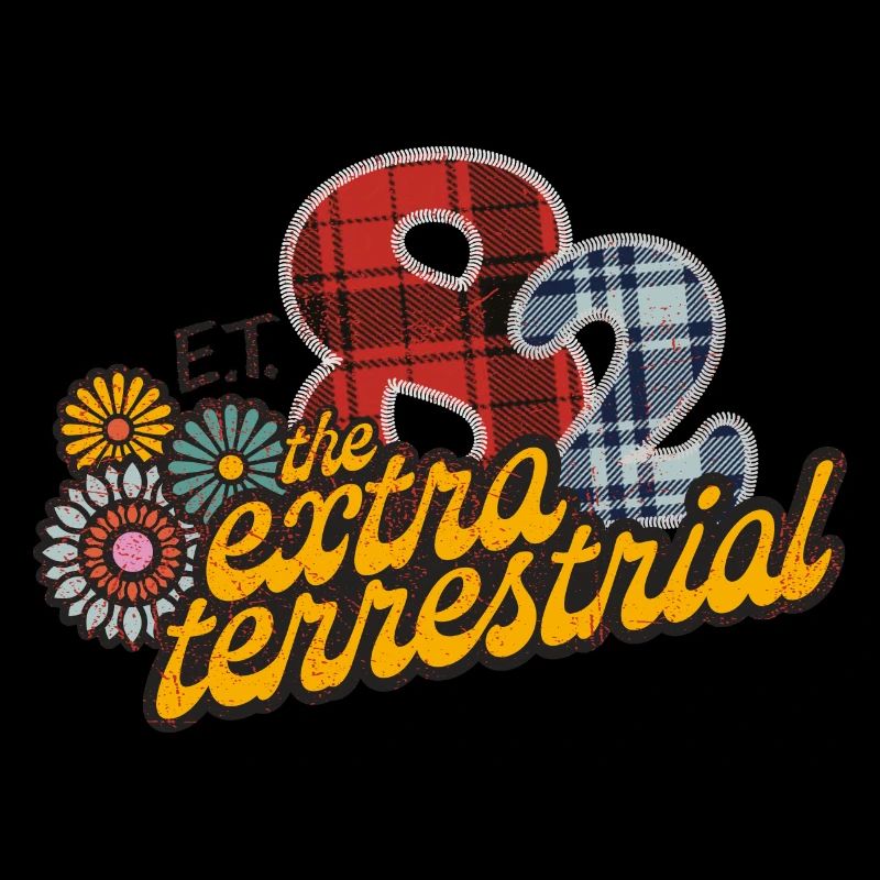 E.T. The Extra-Terrestrial 80s Design