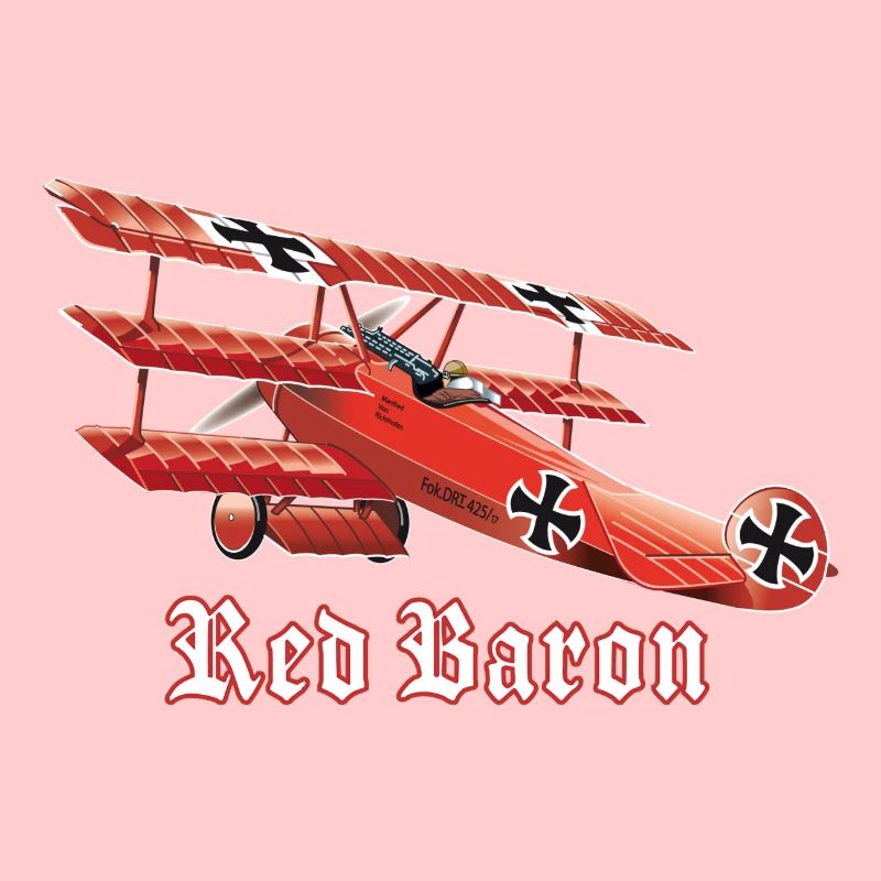 Red Baron (on Dark Tshirt)