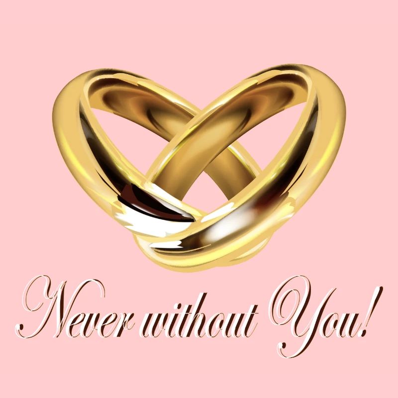 Herz aus Ringen, Never without You Spruch