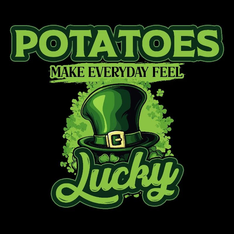 Potatoes Make Everyday Feel Lucky St Patricks Day