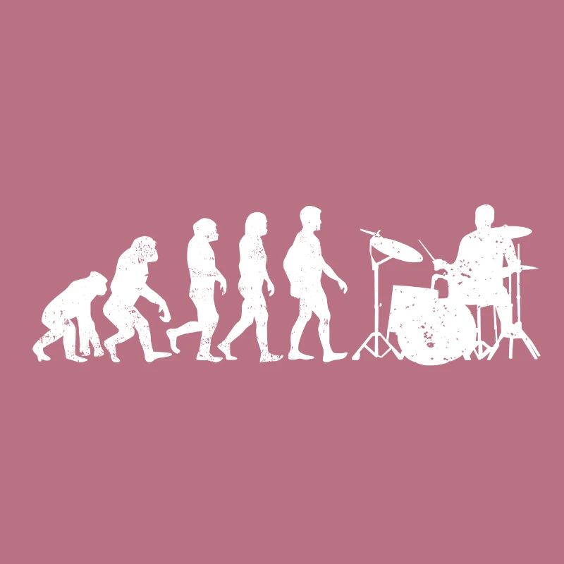Drummer évolution cadeau batterie batteur