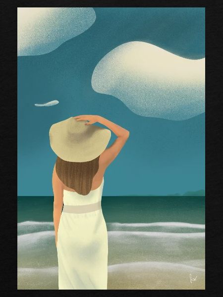 Plage d’été