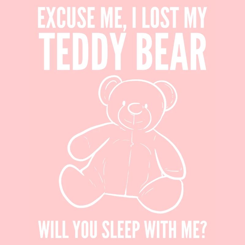 Verlorener Teddybär Nette und Flirt Geschenk