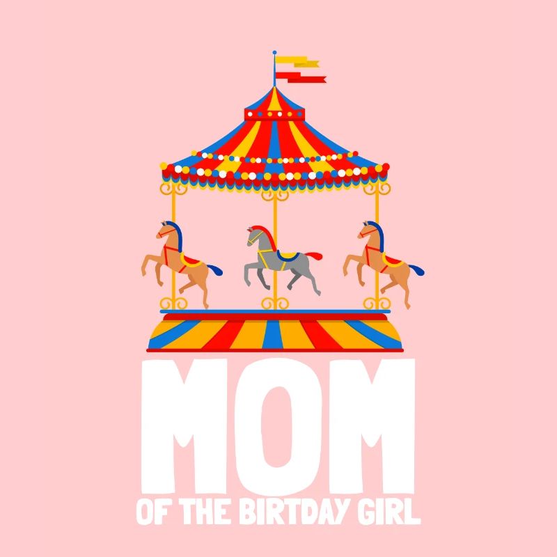 Fête de carnaval Birthday Girl Cumpleaños Carousel