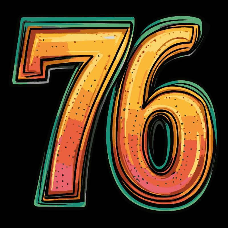 76 Number Comic