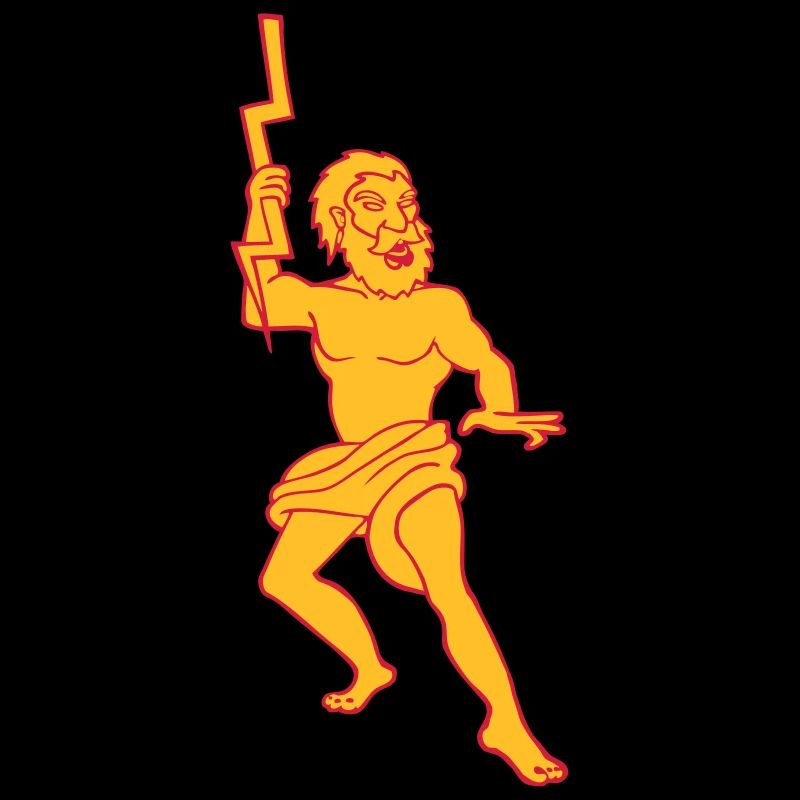 Zeus mytologiske gud for gresk Olympus