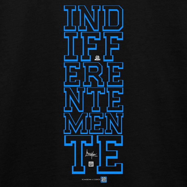Indifferentemente (blu)