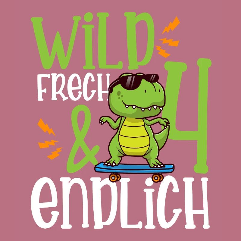 Wild Frech & endlich 4 vierter Geburtstag