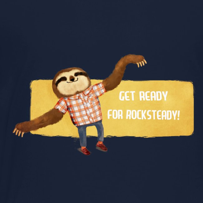 Rocksteady Sloth Hoodies & Sweatshirts