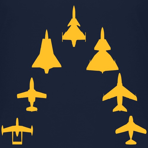 Swedish Air Force - Jet Fighter Generations - Premium-T-shirt tonåring