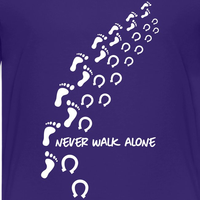 never walk alone horse - Teenager Premium T-Shirt