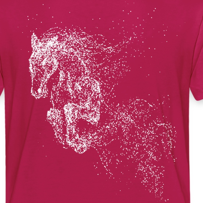 Vorschau: jumping horse white - Teenager Premium T-Shirt