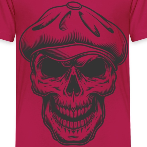 Kunterli Art meet skulls - #KUN-SKU-14 - Exzellent - Teenager Premium T-Shirt