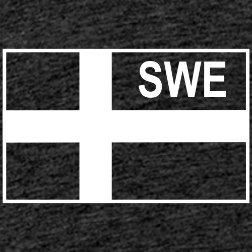 Svensk taktisk flagga (Negativ) - Sverige - Premium-T-shirt tonåring