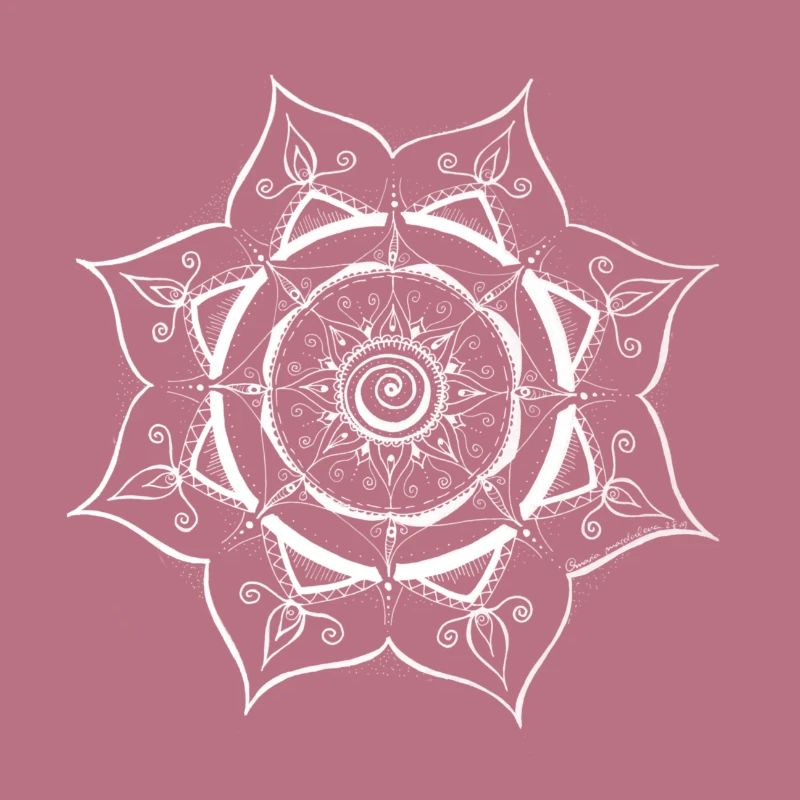 Conception de toile d’araignée Mandala