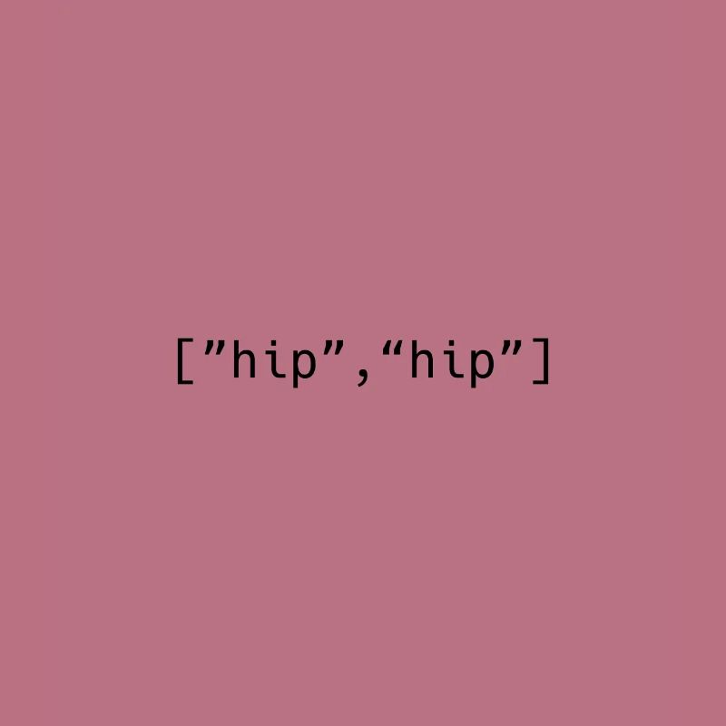 Hip Hip Hooray Programmier-Array