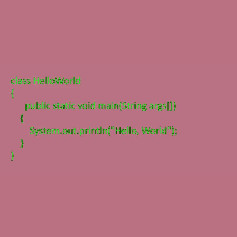 Java Hello World