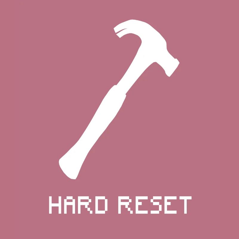 Sys Admin Hard Reset White White ITSys Admin Hard