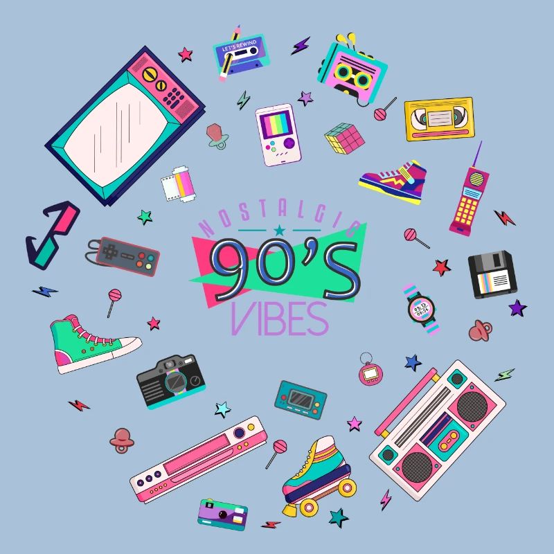 Nostalgic 90s vibes