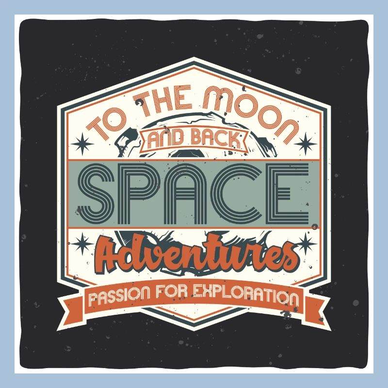 Panneau d’inspiration d’aventure spatiale