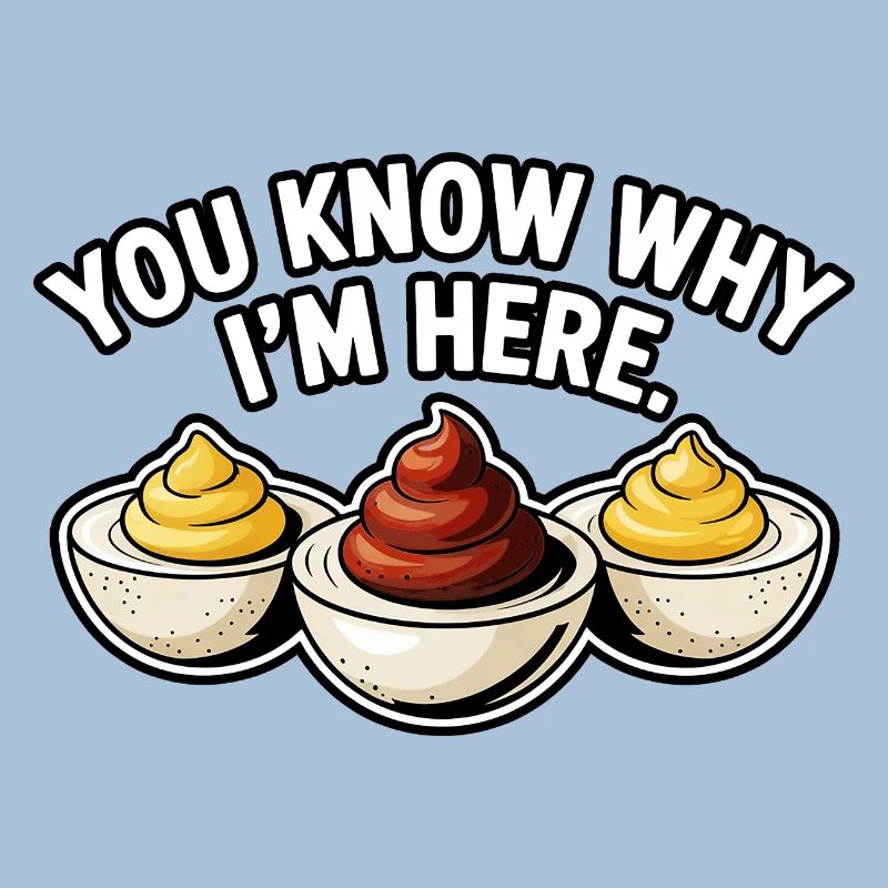 Deviled Egg Lover Chemise de nourriture drôle