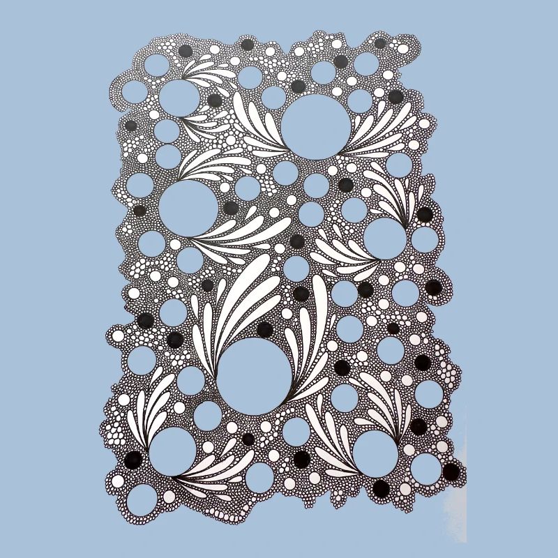 Leaf Blowing Lace Pattern