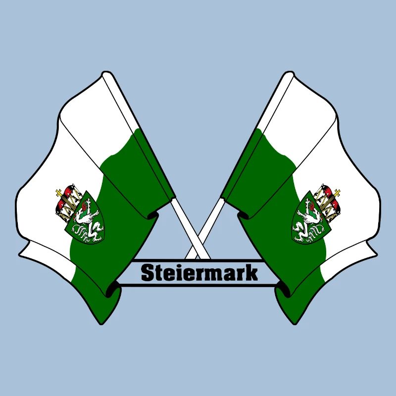 Styria Flags with Text