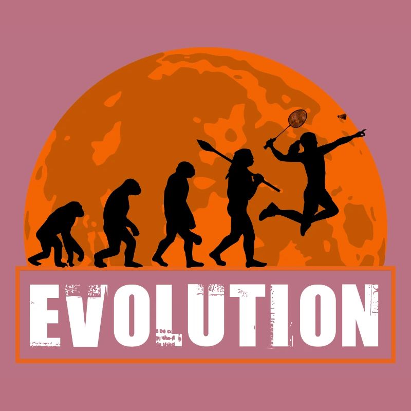Badminton Evolution Player Smash Schläger Sportkunst