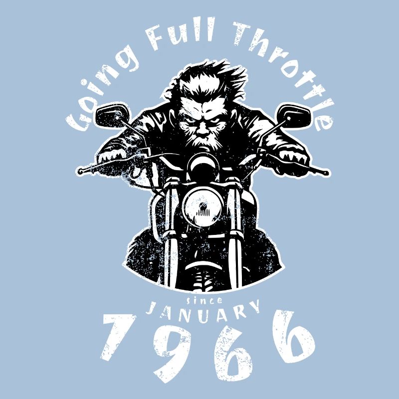 60. Geburtstag Going Full Throttle Since 01/1966