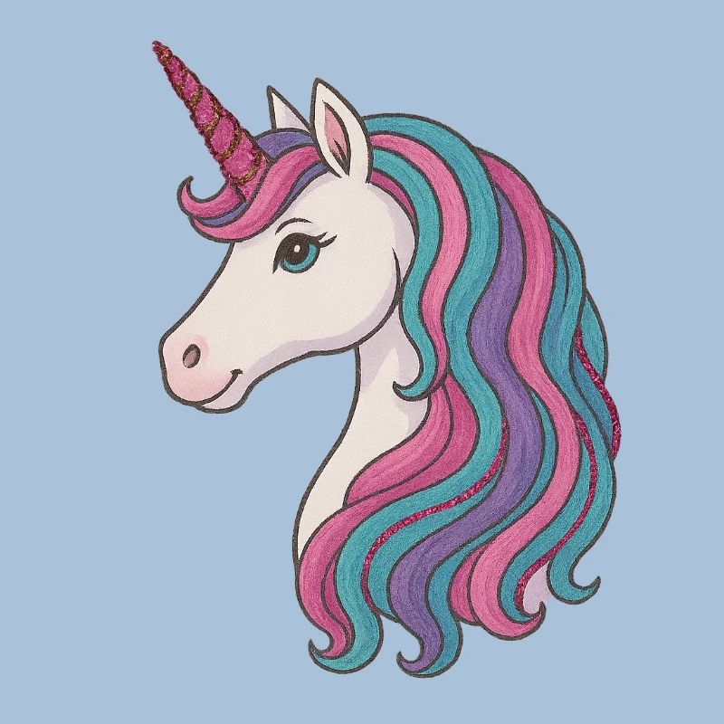 Pastell-Einhornmähnen-Delight