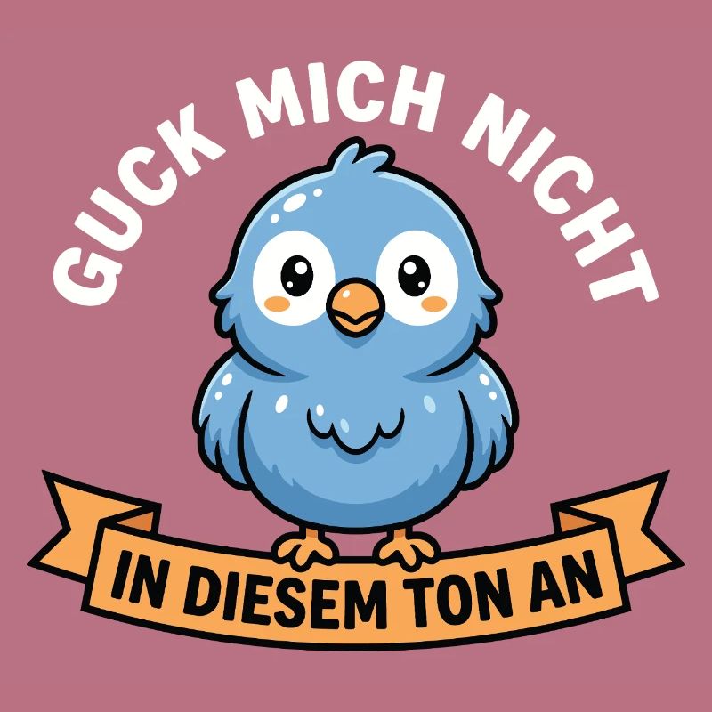 Ne me regarde pas sur ce ton ! Conception des oiseaux