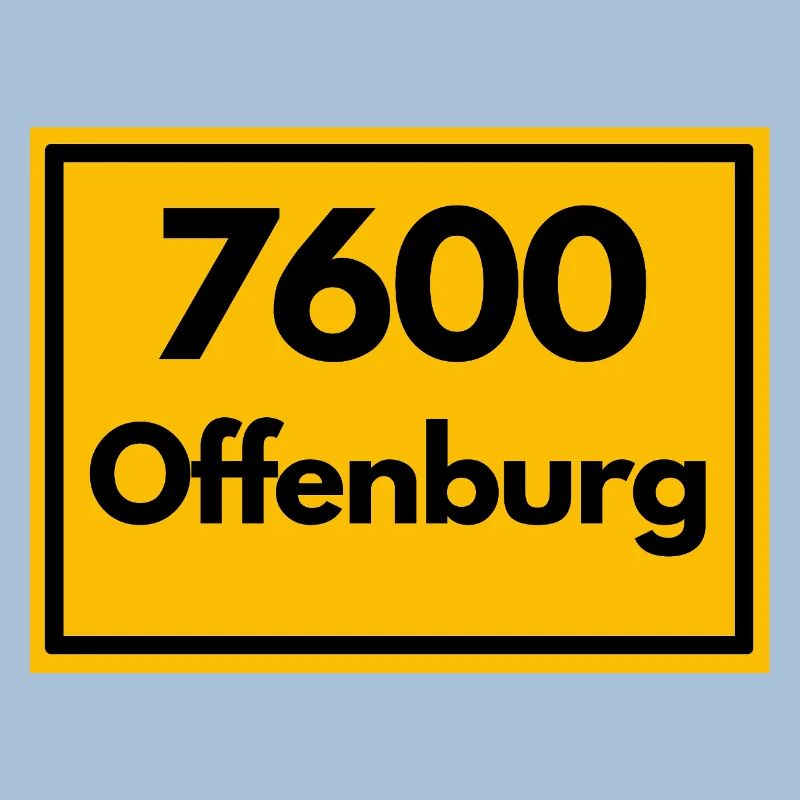 ANCIEN CODE POSTAL RETRO 7600 OFFENBURG