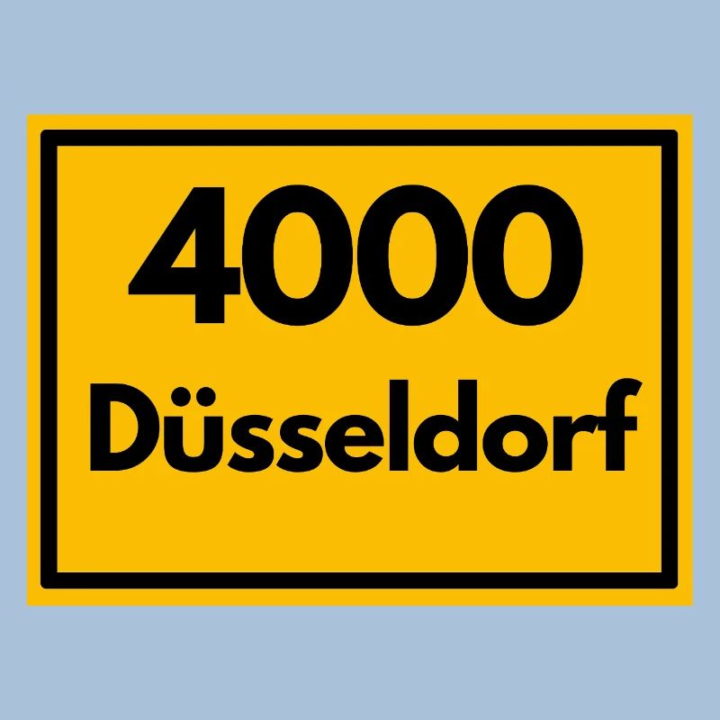 ANCIEN CODE POSTAL RETRO 4000 DÜSSELDORF - ANCIEN