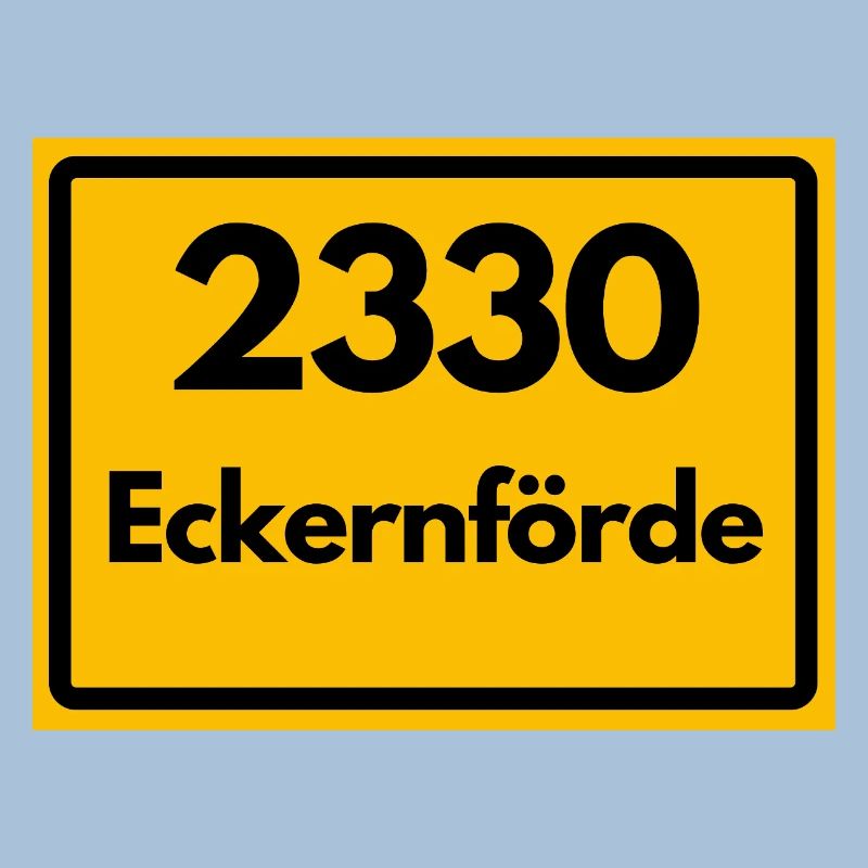 ANCIEN CODE POSTAL RETRO 2330 ECKERNFÖRDE FJORD