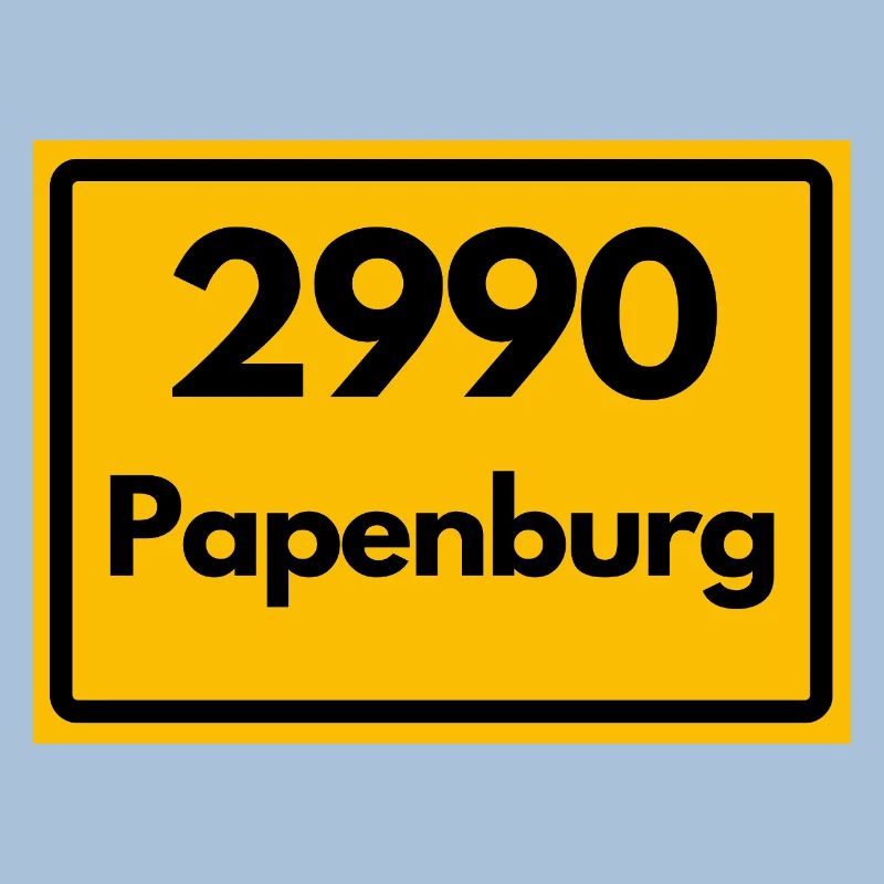 ANCIEN CODE POSTAL RÉTRO 2990 PAPENBURG