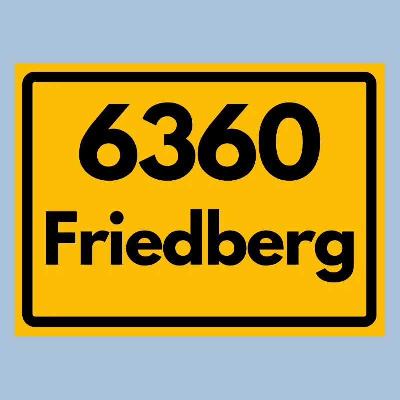 ANCIEN CODE POSTAL RÉTRO 6360 FRIEDBERG HEIMAT