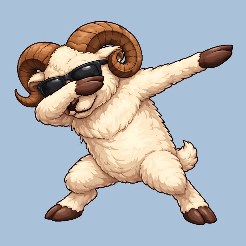 Dabbing Widder